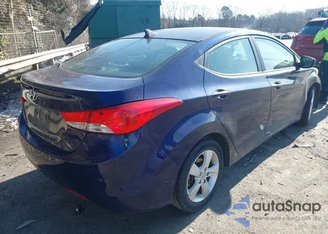 2013 Hyundai Elantra Gls из США, поврежденный, VIN 5NPDH4AE8DH261705